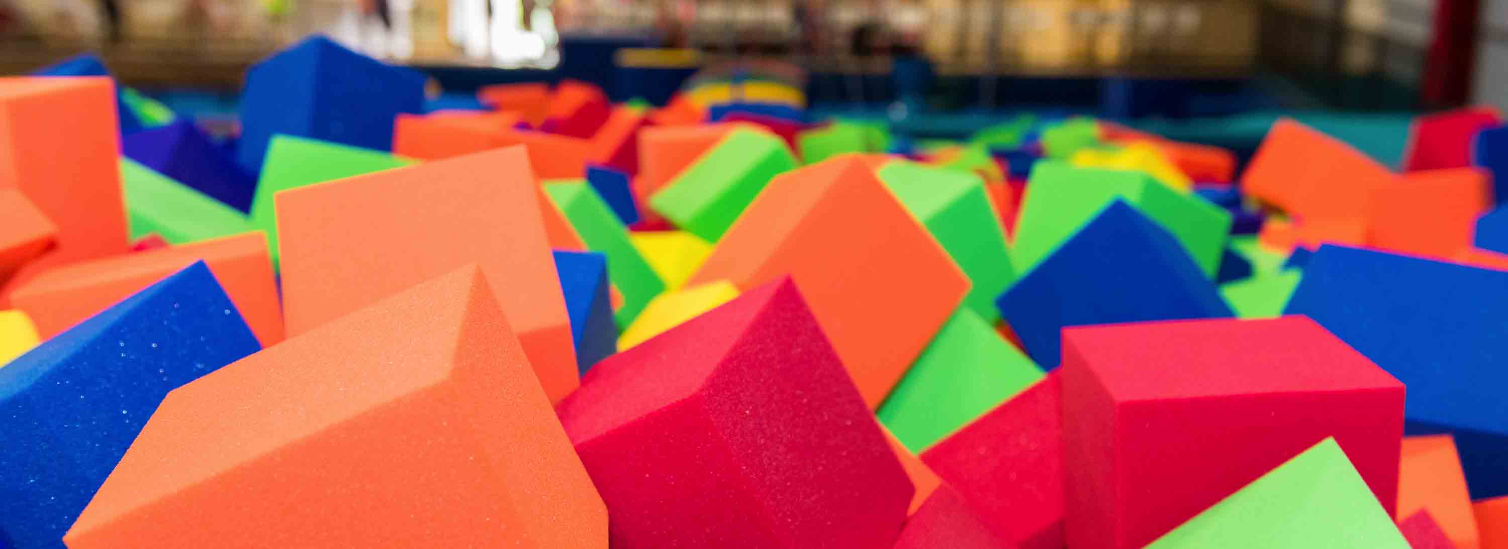 A photo of our foam pit.